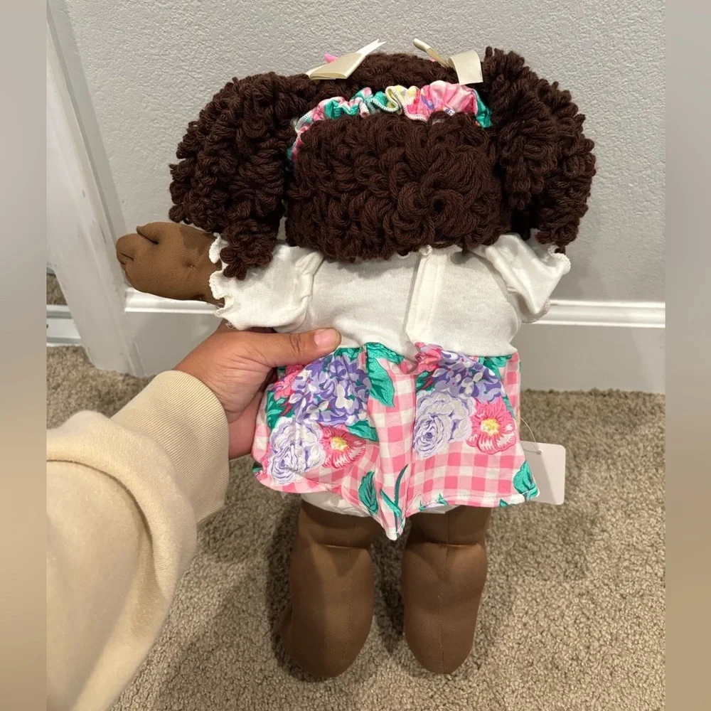 African American popcorn hair cabbage patch double pony 1986 OK factory HM #5